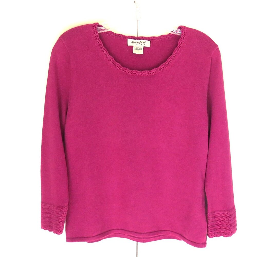 Fuchsia Pink Magenta Sweater Top............726